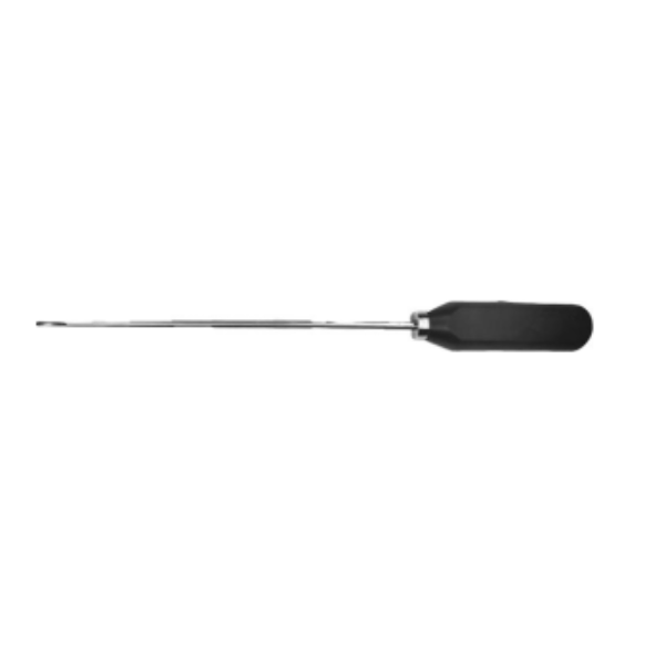 Elevador periodontal largo recto longitud de 14" punta activa 3 mm
